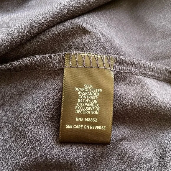 🆕 Torrid | Studio Knit Lace Yoke Crew Neck Top - Picture 5 of 5